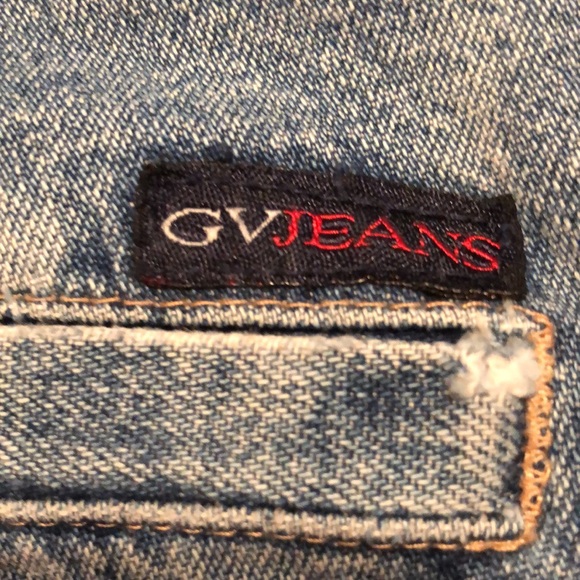 Vintage Gloria Vanderbilt Size 20W Booty Jeans Peg 100% Cotton HandStitch Patch - Picture 16 of 16